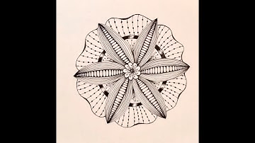 100-day Zentangle Challenge - 18