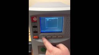 How to Print a Test Sequence Bar Code With a ClareHAL
