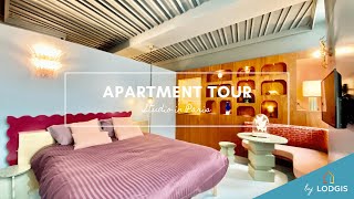 Apartment Tour // Furnished  25.2m2 in Paris – Ref : 10721563