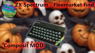 Retro Resurrection: ZX Spectrum Composite Mod Unleashed on Halloween! 🎮🦇