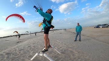 Paramotor SUPER TRAINING!! Super Student Does What Other Instructors CAN