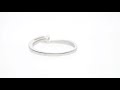 Engagement diamond ring in 14k 2.20 gr video