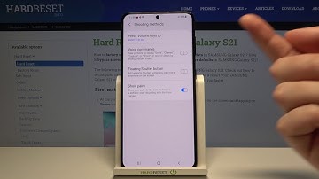 Samsung Galaxy S21 - How to Activate Camera Audio Control?