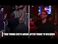 Trae Young says final goodbyes as he exits arena for the last time as an Atlanta Hawk | NBA on ESPN