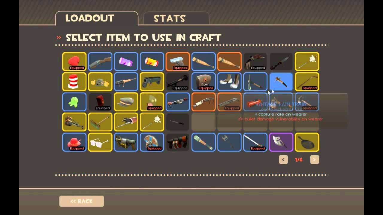 Team Fortress 2 Trying To Craft The Sharp Dresser Youtube