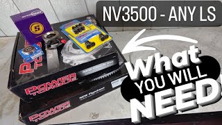 NV3500 Bolted to any LS engine (what you'll need)