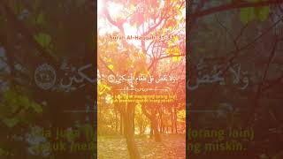 Surah Al-Haqqah: 31-37 #quranchapter #quransurah