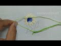 Wonderful flower design|hand embroidery video|embroidery design video|latest embroidery design video