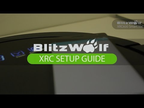 How to setup and connect the BlitzWolf XRC600 Blitz Clean App