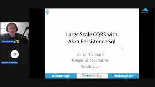 Akka.NET April '23 Community Standup - Akka.Persistence.Sql - Large-Scale CQRS for Akka Users