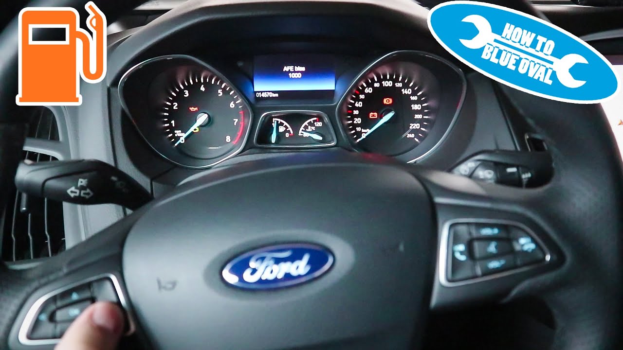 Adjust fuel consumption indicator of the onboard computer. Ford Focus MK3/4  Mondeo 5 Fiesta and more 