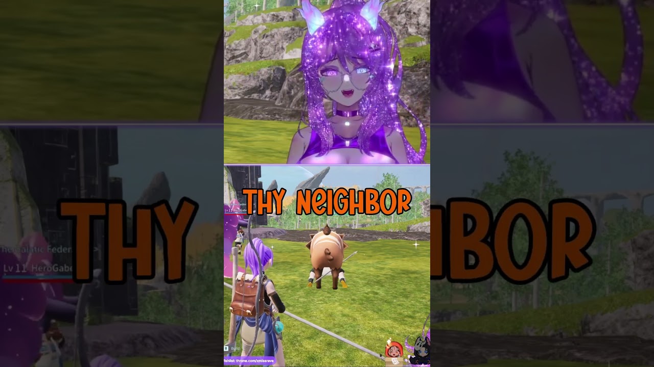Love Thy Neightbor... #vtuber #vtuberclips #twitch