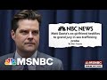 Congressman Matt Gaetz May Be A Step Closer To An Indictment