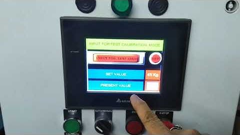 Steering column testing machine controls(5)