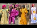 Nouveaux modèles en brodé voile, robe, marinière,.. mode africaine style sénégalaise 2022