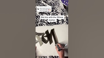 How to graffiti tag - PANER ✍🏻 tagging graffiti