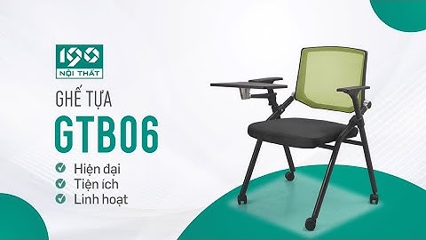 Ghế Training GTB06 | Đa Chức Năng - Siêu Tiện Ích | Nội Thất 190