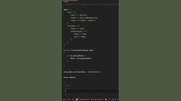 How to use array_walk_recursive in php? master phps #hidden function array_walk_recursive - learn
