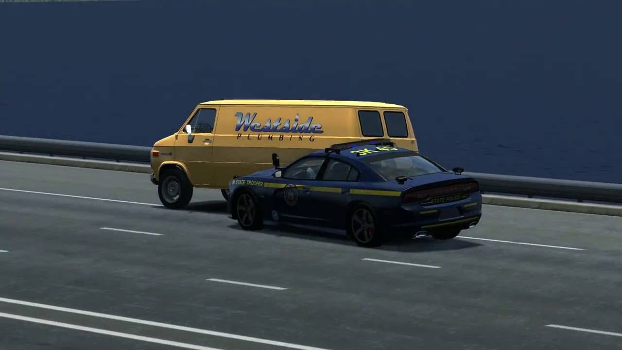 Assetto Corsa Gameplay - POLICE CHASE ;-) - YouTube