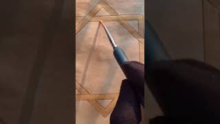 islamic geometry painting #arabiccalligraphy #islamicgeometry #islamicpattern #geometry #art Update