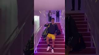 Alcaraz in dance mood 🕺 #alcaraz #tennis #carlosalcaraz
