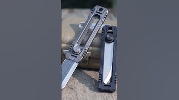 Compact and Versatile: NAITHAWK Titanium Alloy Utility Knife with Retractable Blade