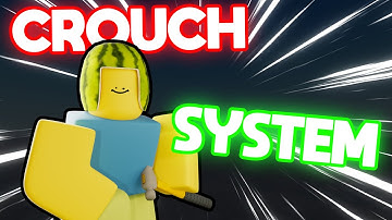 How to Make a CROUCH SYSTEM in Roblox Studio