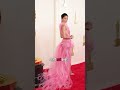 Leah Lewis&#39; Cotton Candy Oscars Dress Raised Eyebrows #Oscars #RedCarpet #Dresses