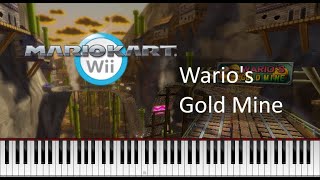 Wario's Gold Mine (Mario Kart Wii) - Piano Transcription