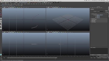 Quick tutorial on using the NURBS extrude tool in maya
