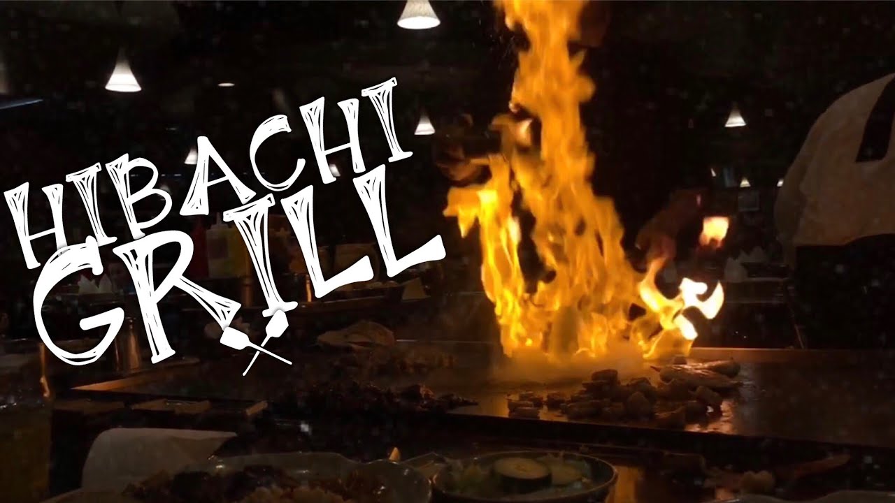 HIBACHI GRILL! They Cook in Front of You! YouTube
