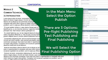 docuBridge Presentation Assisted Compilation