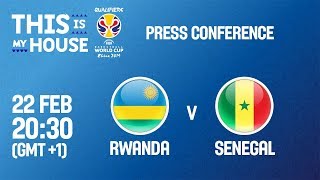 Rwanda v Senegal - Press Conference