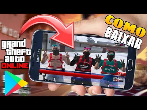 COMO JOGAR GTA SAN ANDREAS RP ONLINE COM AMIGOS PELO CELULAR DO