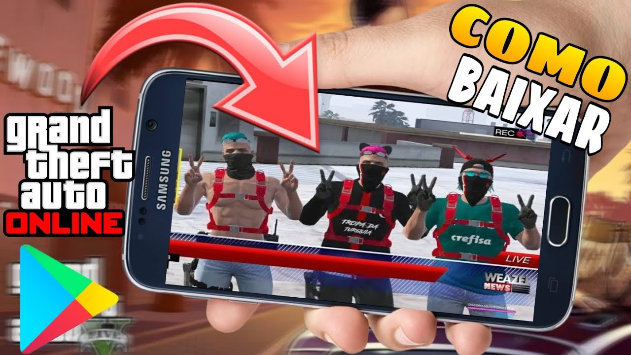 COMO BAIXAR GTA SA RP MOBILE BRASIL ROLÊPLAY ✓+ Como Começar Do Jeito  Certo🔴GTA RP SAN ANDREAS 