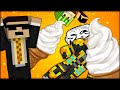 GHOST LIKES WHITE CREAM ON HIS FACE AND TO GET TROLLED HARD (Minecraft Food Parkour #5)