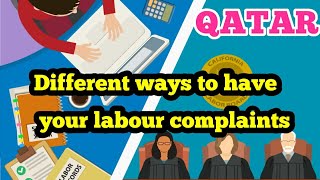 #madlsa #labourcomplaintqatar Different ways to have your labour complaints in qatar