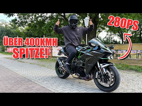 Video: Mehr als 420 km/h auf einem Motorrad