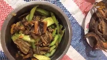 Cách Làm Món Lươn Om Củ Chuối Uống Rượu Cực Đã | Bếp Việt