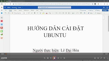 CÁCH CÀI ĐẶT VÀ SỬ DỤNG UBUNTU TRÊN MÁY ẢO.
