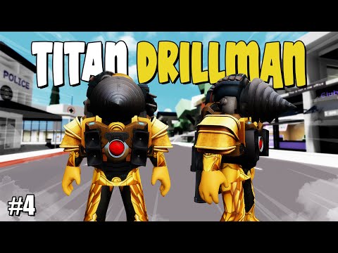 Aku Membuat TITAN DRILL MAN Di Brookhaven W/ID & Accessories Name 