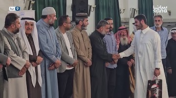 تكريم عدد من حفظة القرآن الكريم خلال الدورة الصيفية في مدينة بصرى الشام