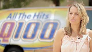 Q100 Atlanta Arbitron video Aug 2011