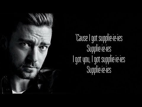 Justin Timberlake - Supplies (Lyrics)