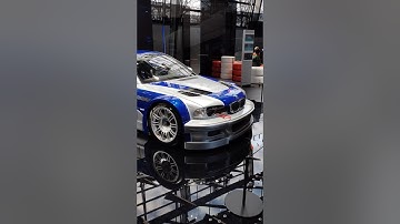 Official BMW M3 GTR from NFS Most Wanted in BMW Welt, Munich