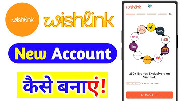 wishlink account kaise banaye | How to create a wishlink account