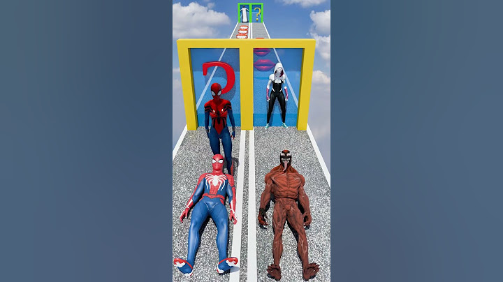 GTA V New Punch & Kiss Run Spider-man vs Venom Funny Epic Challenge! #gta