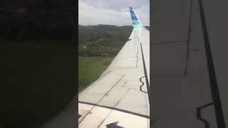Croswind Landing Runway 17 Sultan Iskandar Muda International Airport screenshot 2