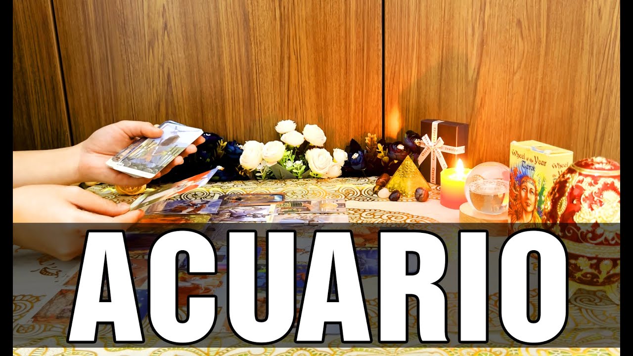 ACUARIO UNA GRAN SORPRESA TE HARÁ BRILLAR, LLEGAN ORO Y UN AMOR ...