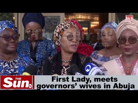 (VIDEO) First Lady, Remi Tinubu, meets governors’ wives in Abuja...